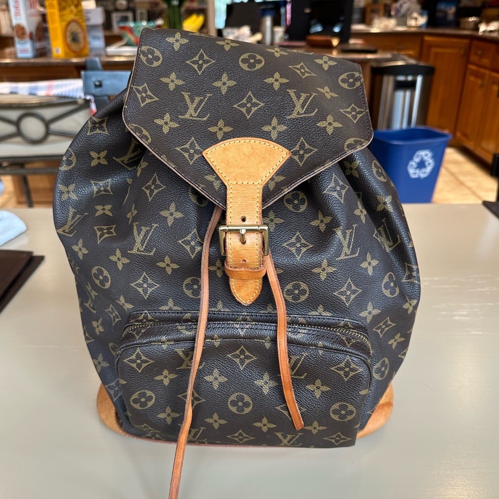 Louis Vuitton Brown Monogram Backpack